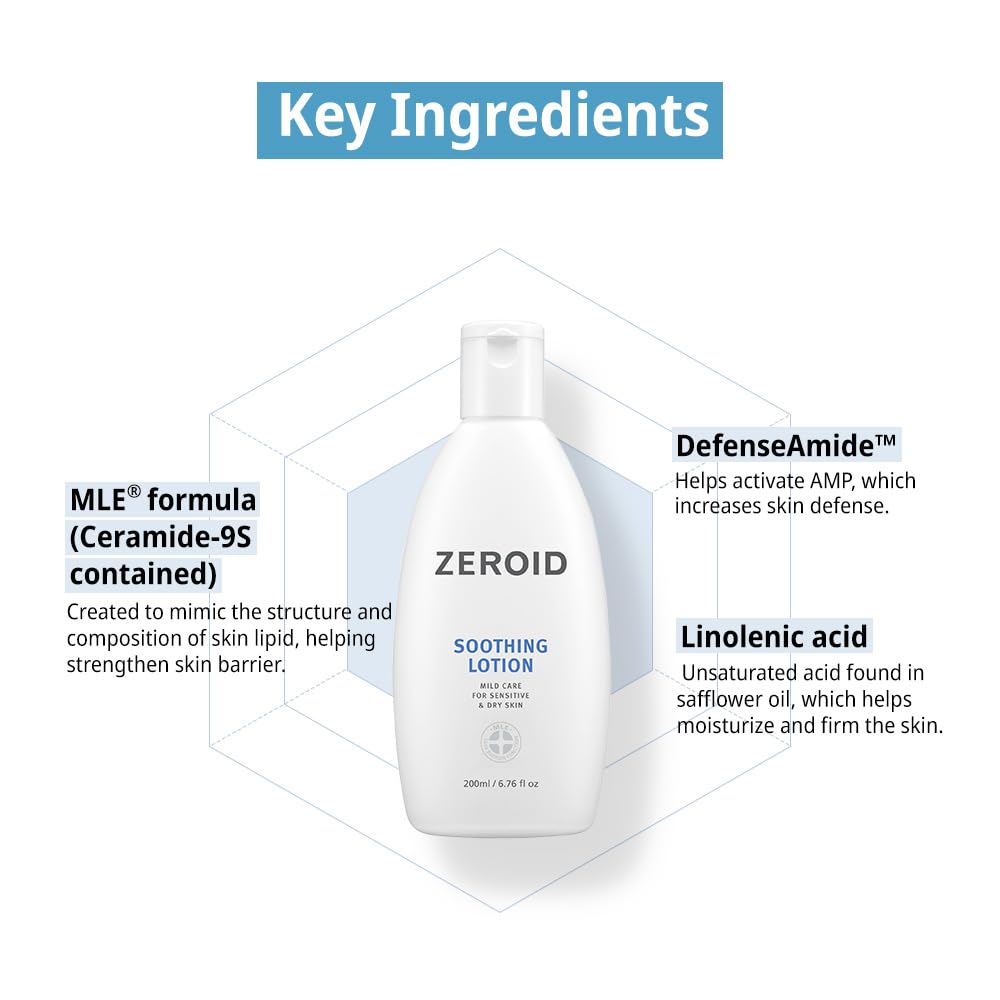 ZEROID application on hand showing spreadability and immediate skin comfort benefit