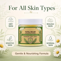 Zethalyn cream on hand demonstrating easy spreadability and quick absorption