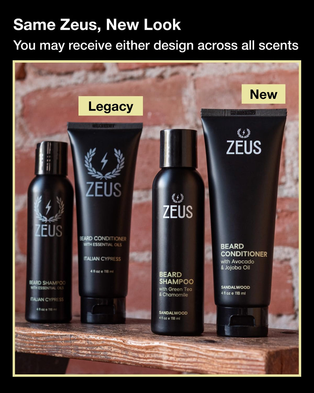 ZEUS conditioner texture pouring from bottle, highlights creamy conditioning and hydration