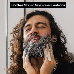 ZEUS lather texture demonstrating gentle cleansing and smoothness