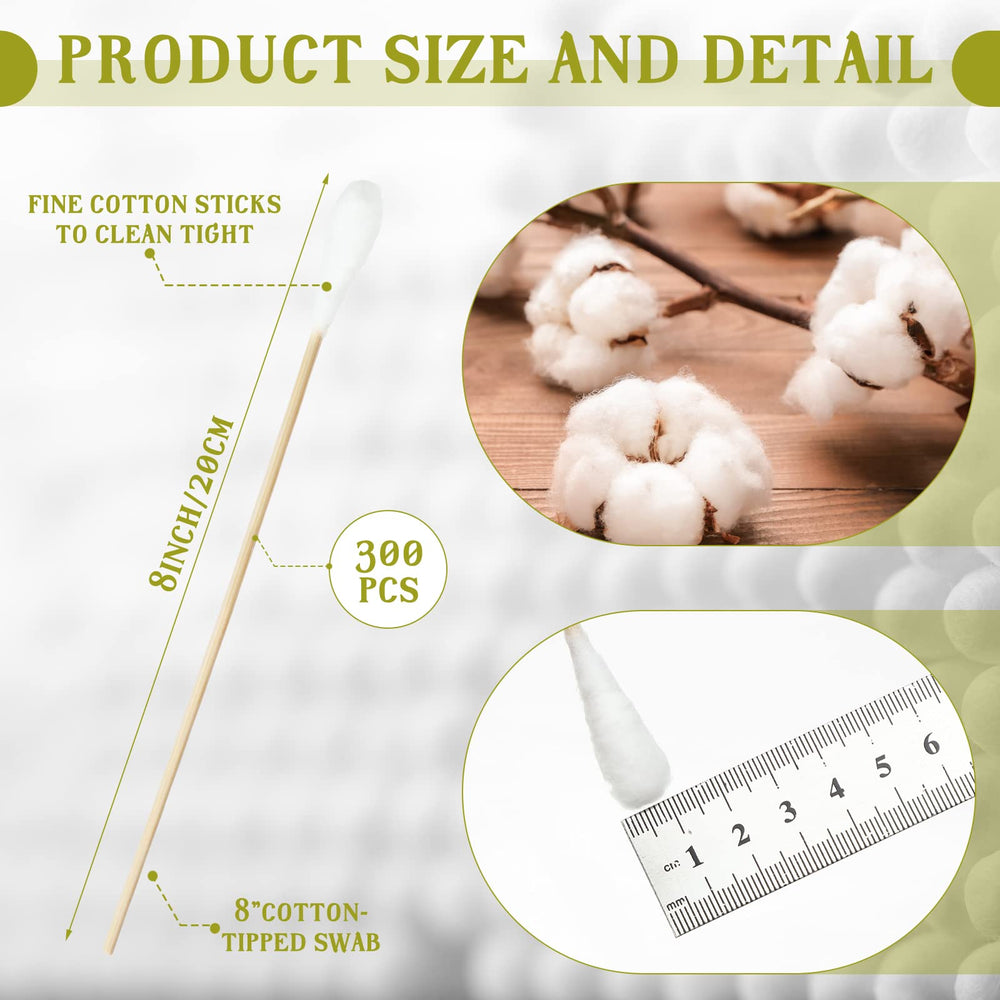 Zhehao close-up of oversized cotton tip highlighting soft absorbent texture