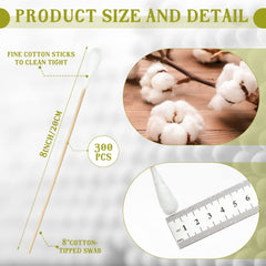 Zhehao close-up of oversized cotton tip highlighting soft absorbent texture