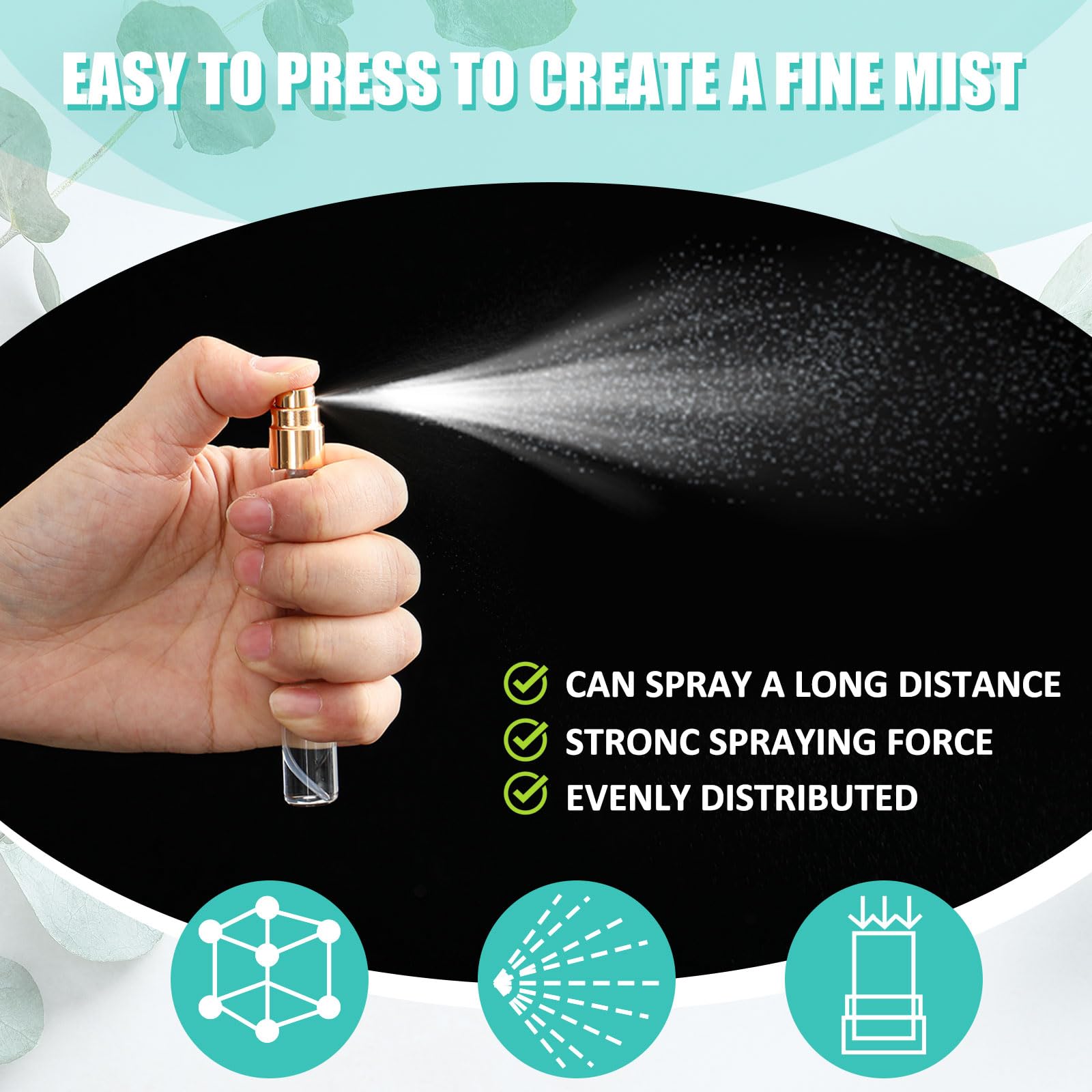 Zhehao nozzle detail spraying fine mist for even fragrance application
