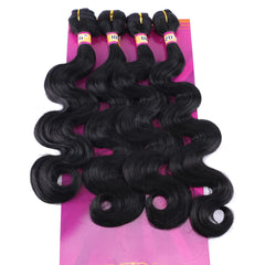 ZHENLISI front packaging of body wave bundles showing bundle lengths and color benefit instant volume