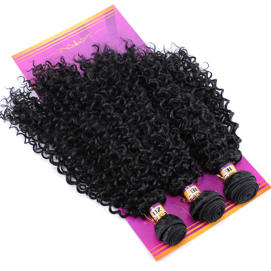 ZHENLISI model wearing 1B off-black curls showing natural full-volume hairstyle benefit