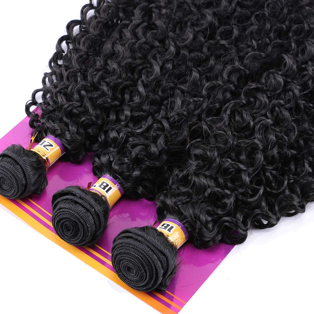 ZHENLISI flat iron styling on synthetic bundles demonstrating safe heat-resist benefit