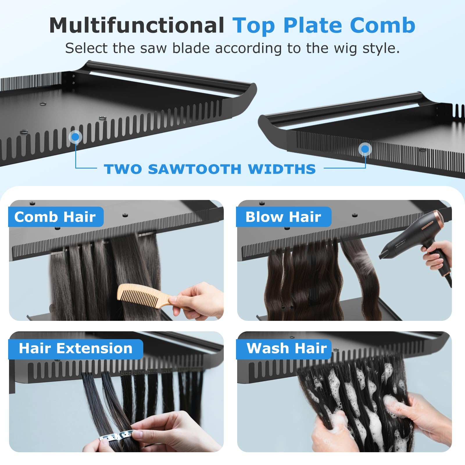ZHOOGE wide bottom plate providing stability and anti-tip support