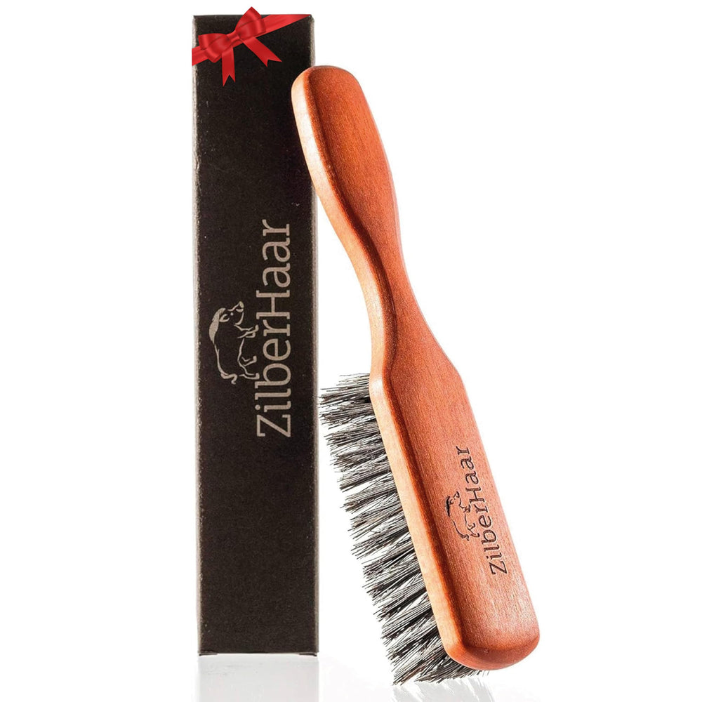 ZilberHaar front view pearwood handle showing durable design and comfortable grip