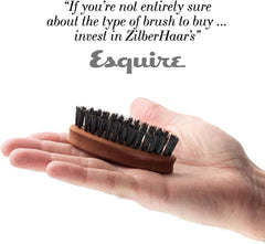 ZilberHaar pear-wood handle close-up showing grain and secure grip benefit