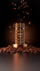 zimaya close-up of coffee and vanilla ingredient notes conveying rich aroma