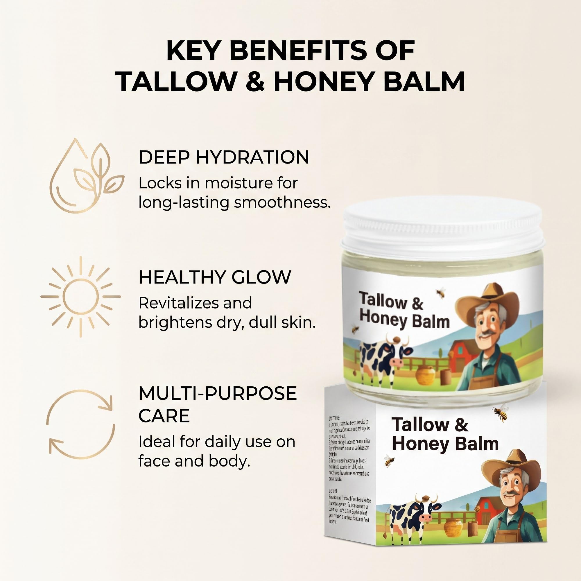 ZITNODO fingertip applying balm to hand demonstrating smooth spread and immediate nourishment