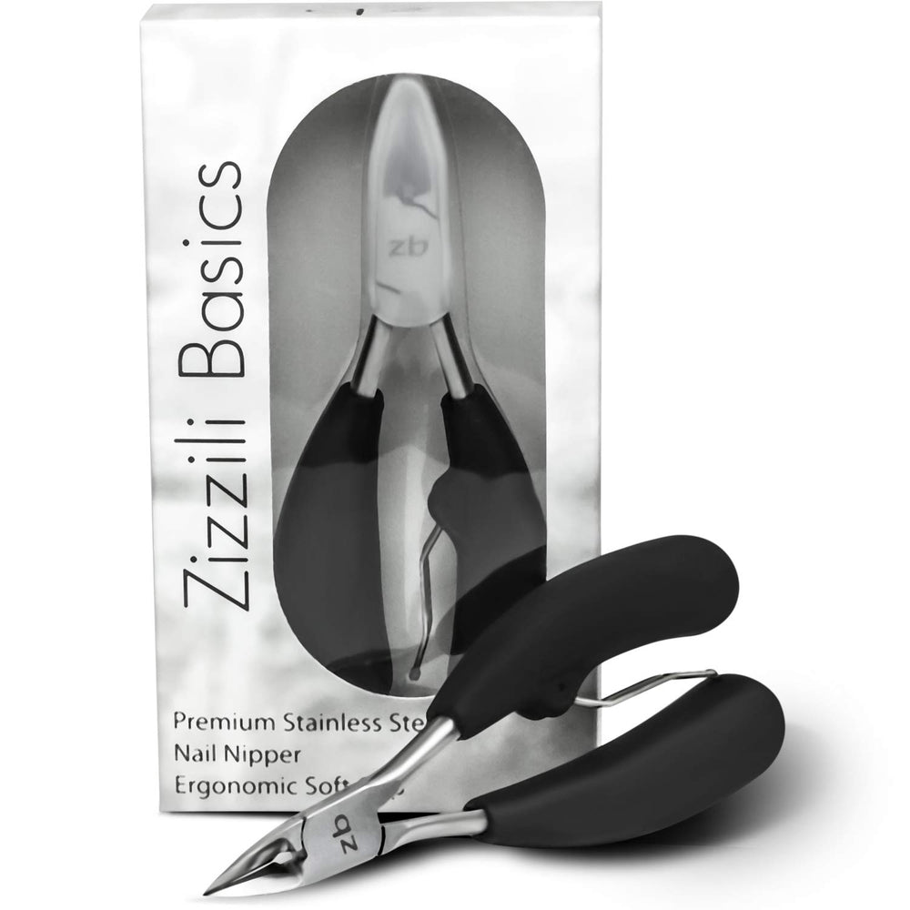 Zizzili Basics front view showing heavy-duty nippers for reliable trimming