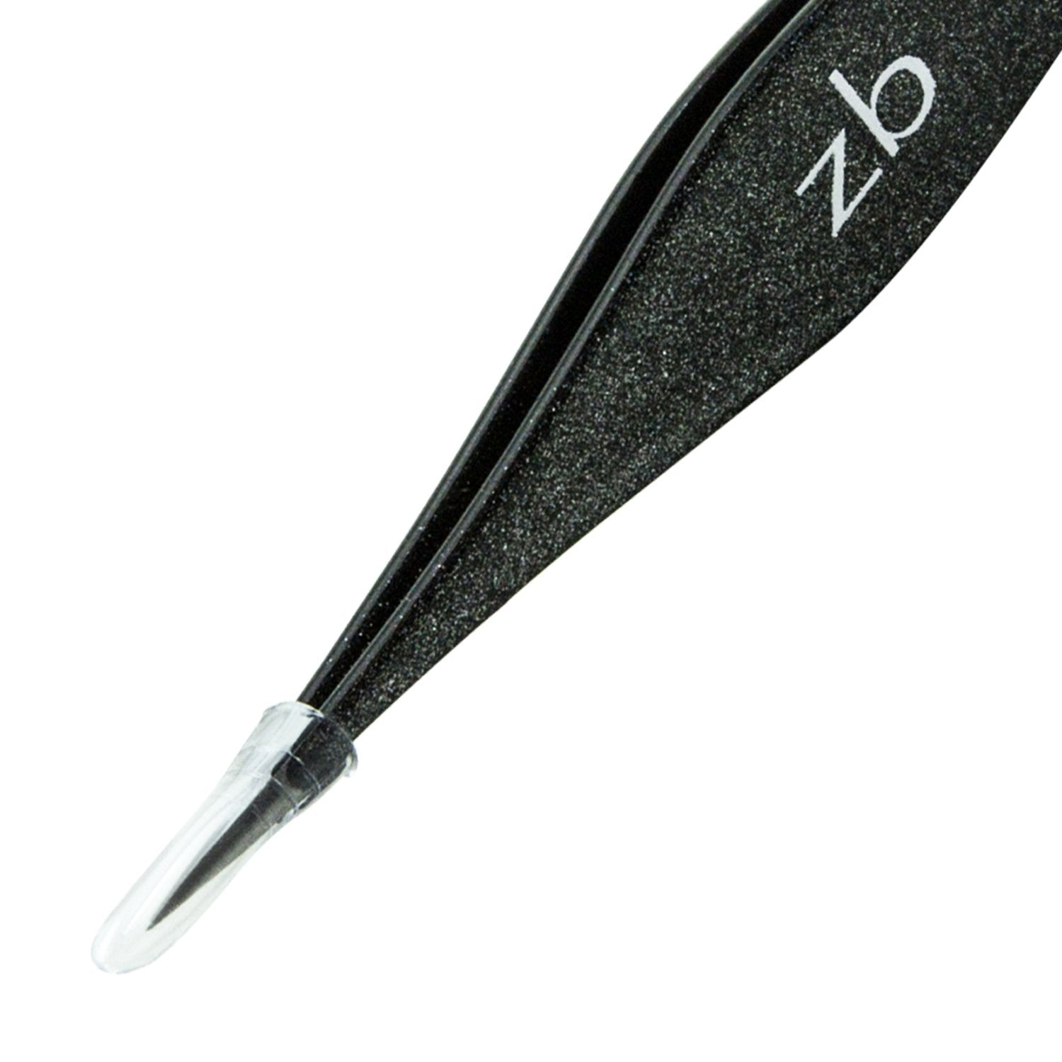 Zizzili Basics tweezers plucking eyebrow hair demonstrating controlled shaping benefit