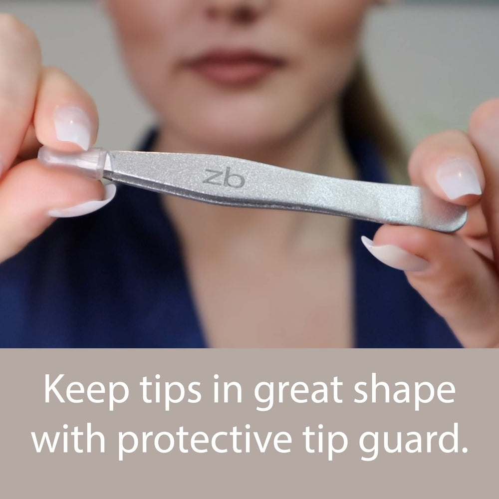 Zizzili Basics with protective pouch next to ruler showing compact size