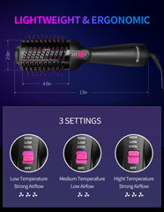 ZM ZHEMEI nylon pin and tufted bristles detail for tangle-free styling