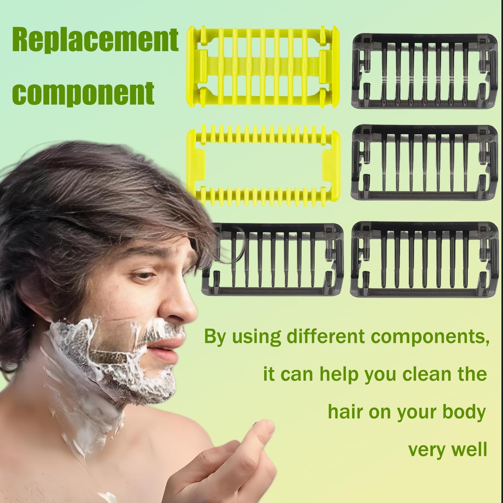 ZMCLDK guide combs 1 2 3 5 mm displayed for precise length choices