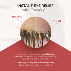 Zocular okra ingredient visual representing Zokrex botanical complex that helps gentle cleansing