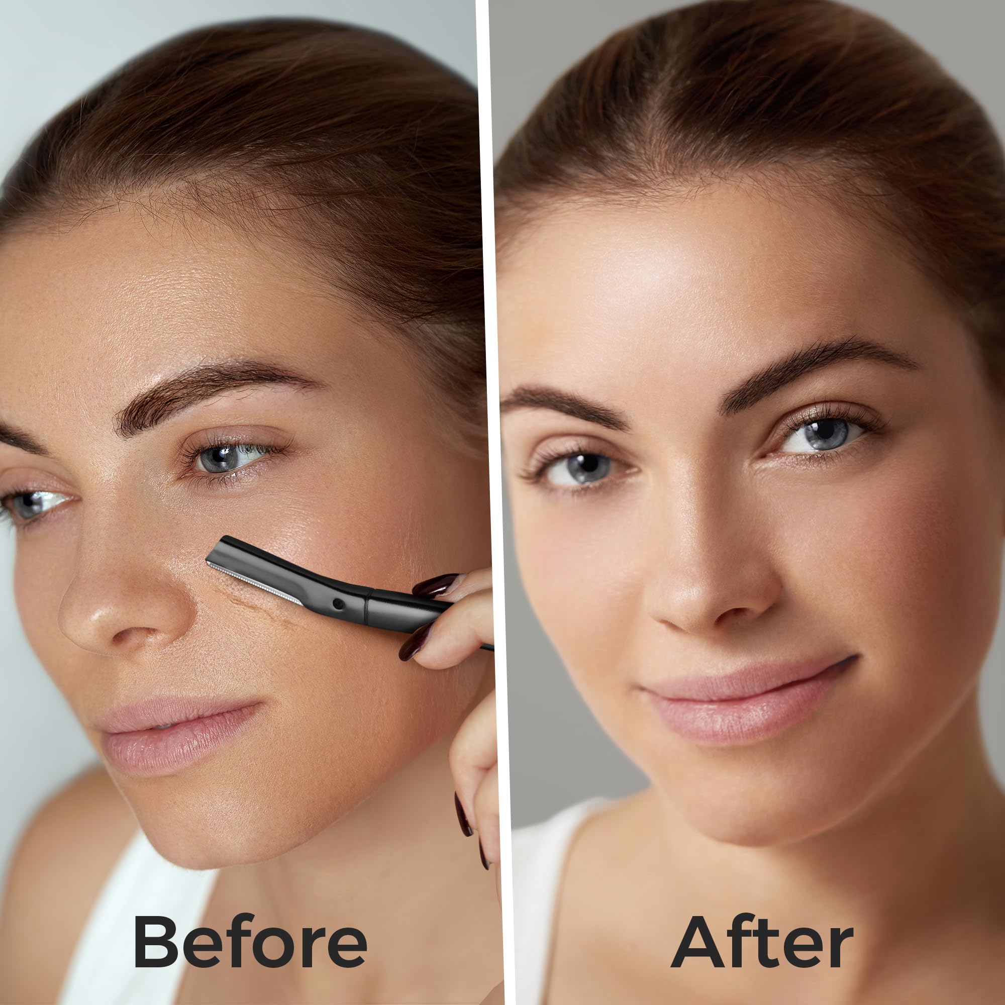 ZOMCHI razor in hand showing compact size and easy handling