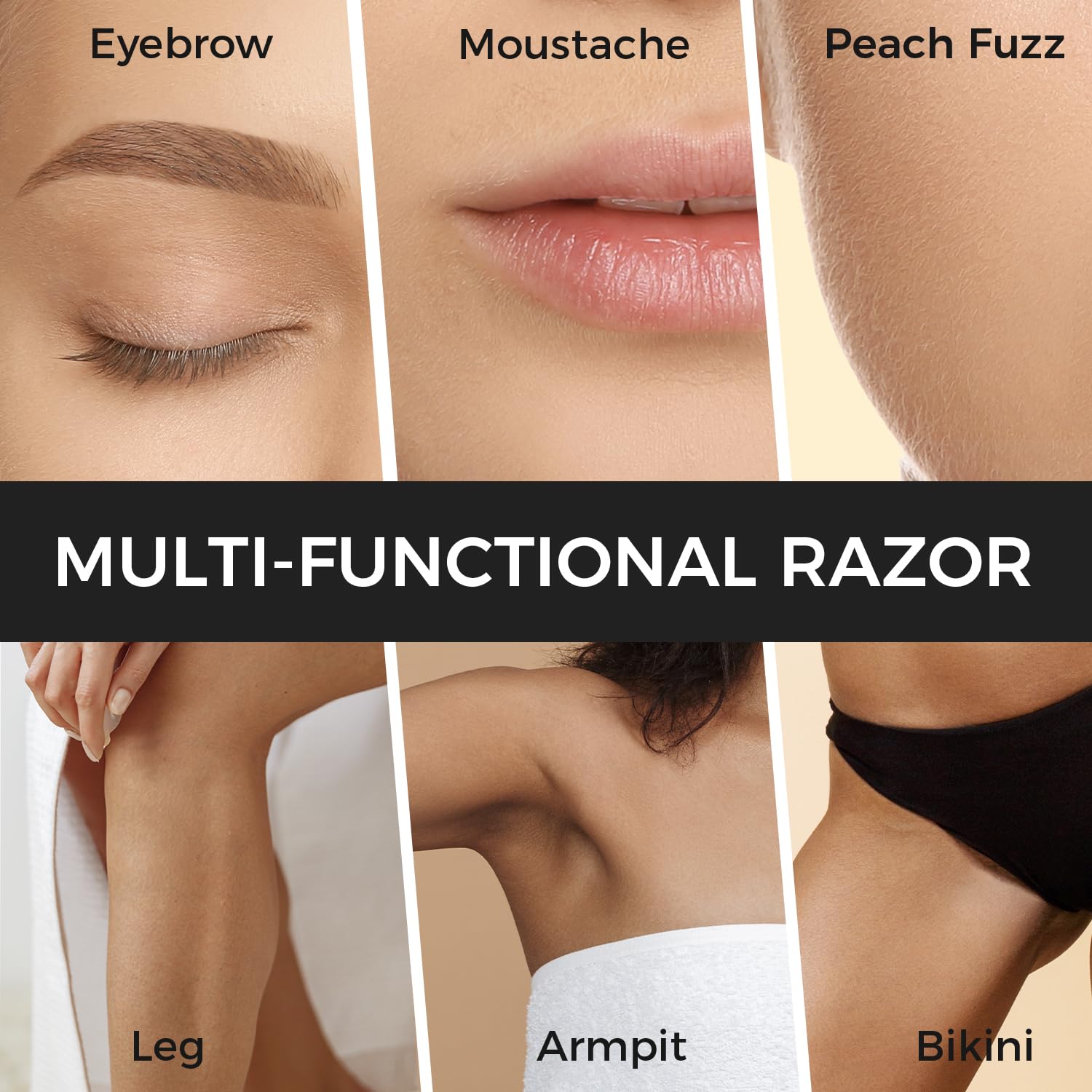 ZOMCHI razor inside travel kit illustrating convenience on the go