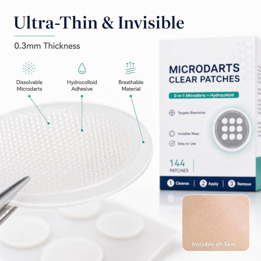 Zorveth individually sealed pouch opened for sanitary convenience