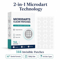 Zorveth close-up showing dissolvable microdarts delivering actives