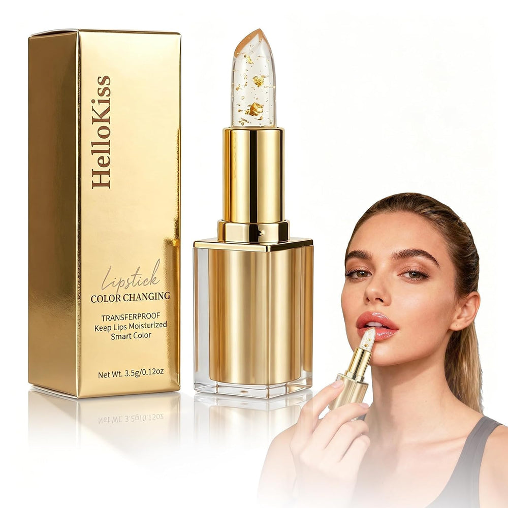 ZOYYE clear lipstick front packaging showing sleek tube and label, boosts confidence