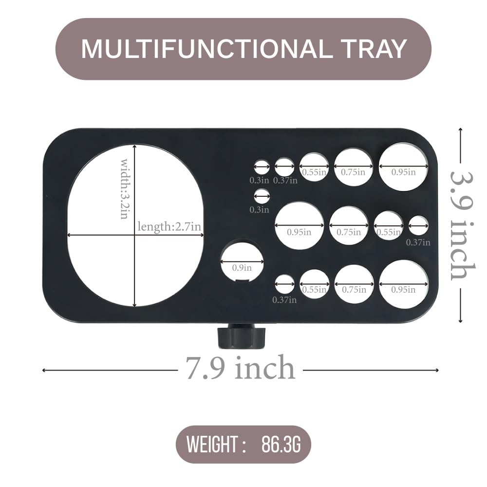 ZQIAN BEAUTY folded compact for portable storage and transport