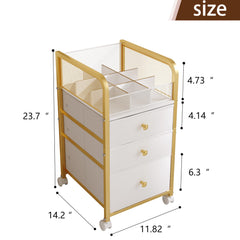 ZQUYAJ top compartment detail with dividers for tidy daily items