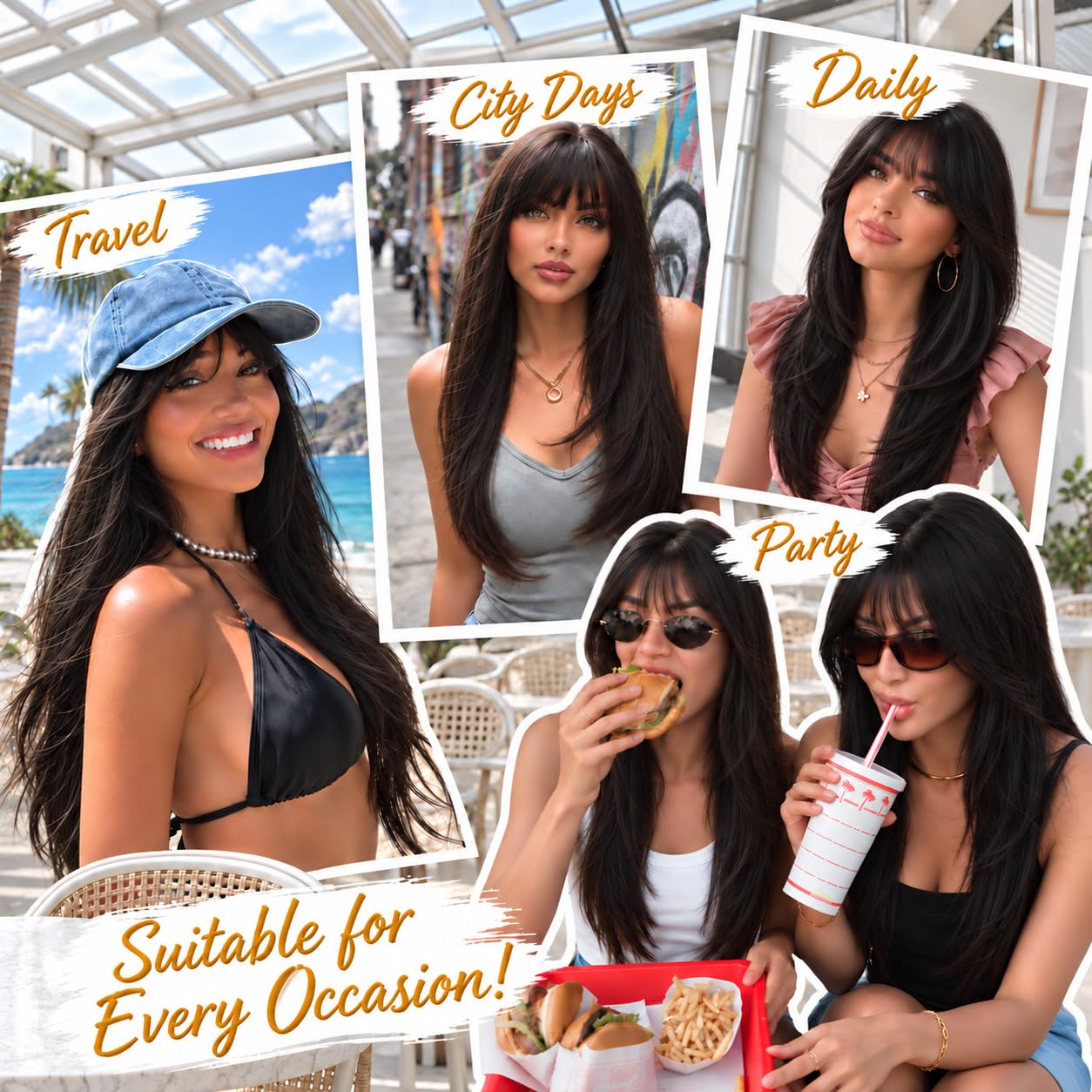 ZRLK styled wig in lifestyle scene showcasing easy wear and confidence boost