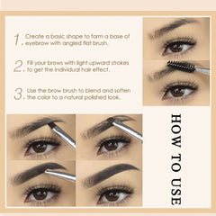 zssemei application on model demonstrating natural tinting and long-lasting definition