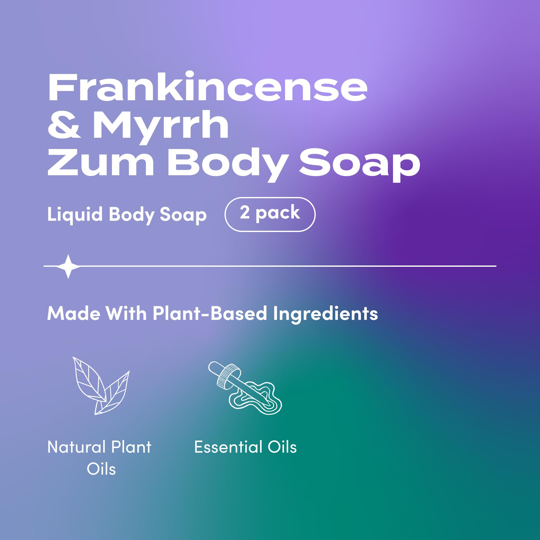 Close-up of Zum label details highlighting natural ingredients and cruelty-free promise