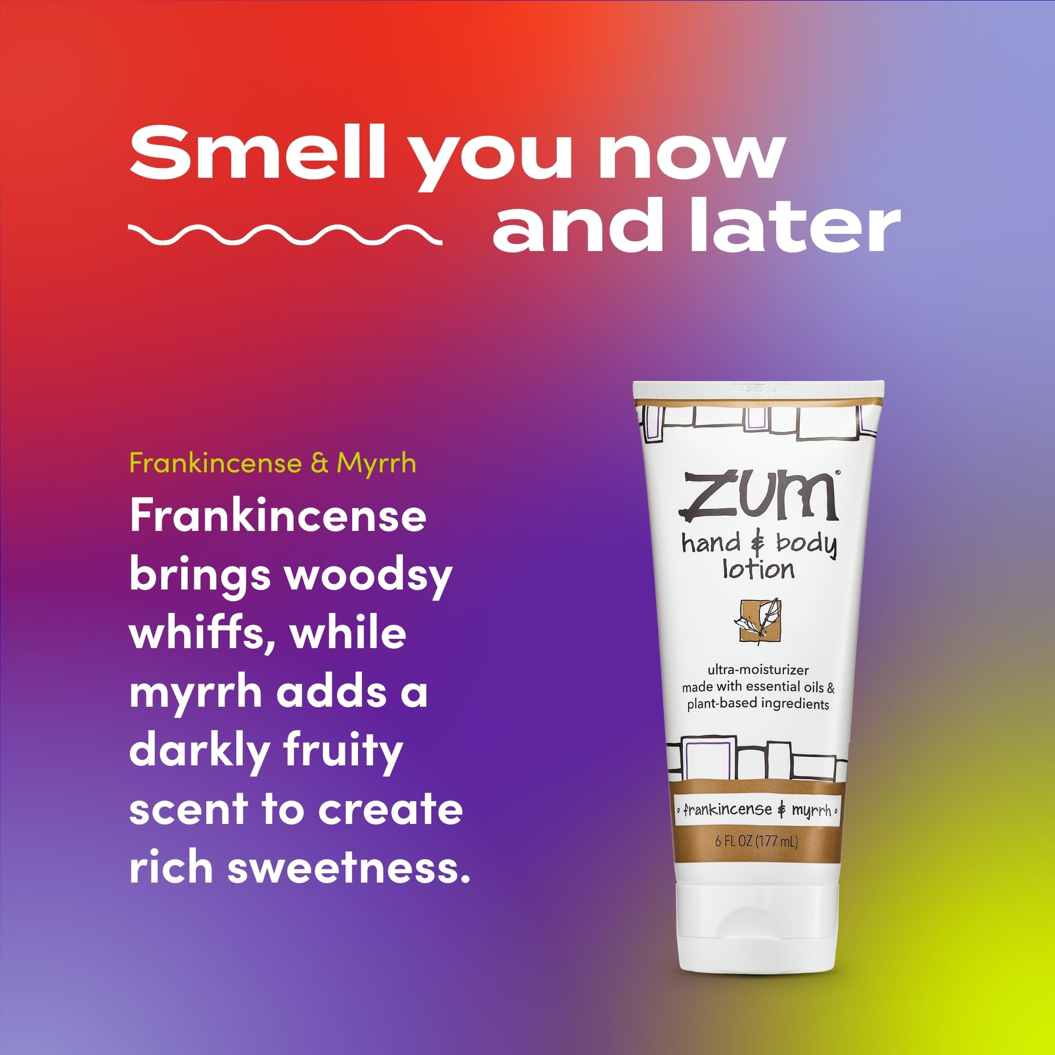 Zum lotion texture cream swirl reveals rich hydration and fast-absorbing finish