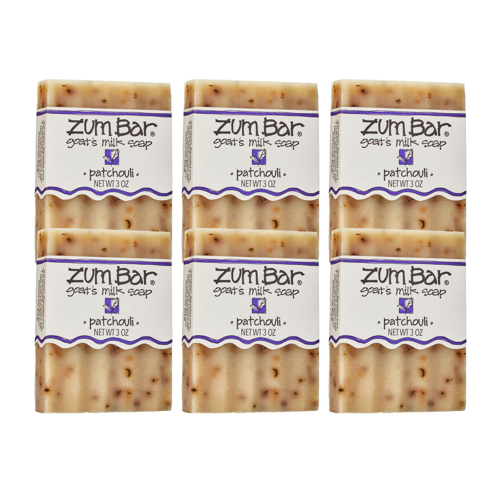 Zum front packaging showing six 3 oz bars and clear branding benefits