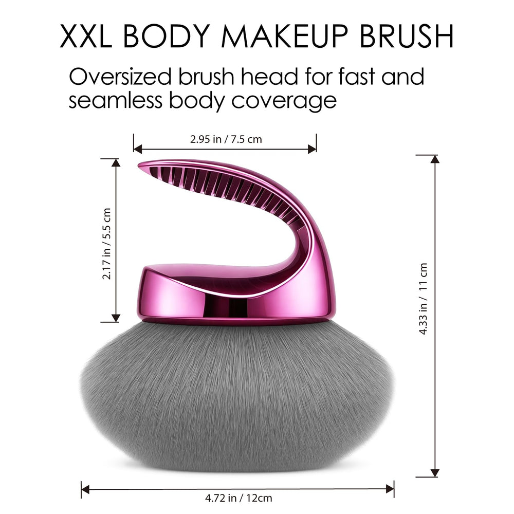 Zynufnx close-up of charcoal vegan bristles demonstrating soft, dense fibers for even blending