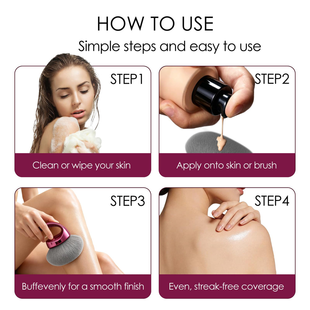 Zynufnx rinsing brush under water showing easy cleaning and quick drying benefit